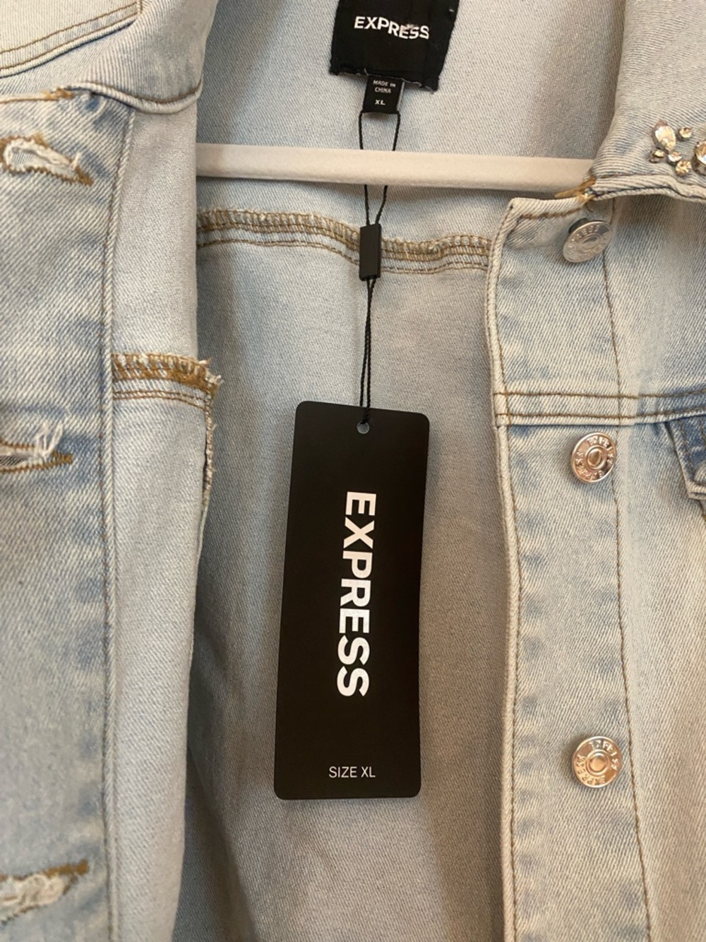 💕NEW💕Express Denim Jacket - Picture 2 of 4